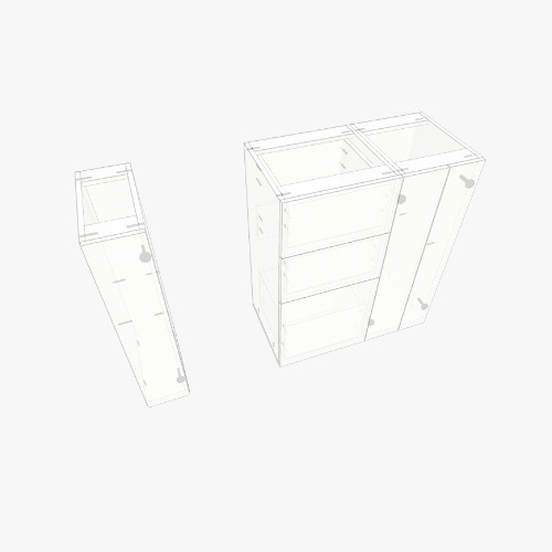 Мой Бесплатные 3D-проекты мебели и чертежи от сообщества Flatma