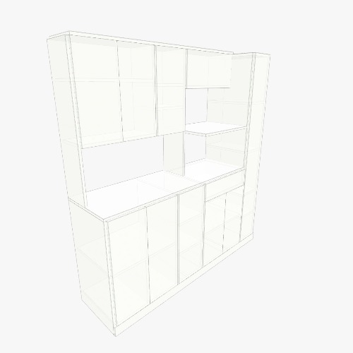 Mueble de cocina Бесплатные 3D-проекты мебели и чертежи от сообщества Flatma