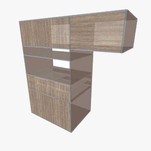 Mueble heladera