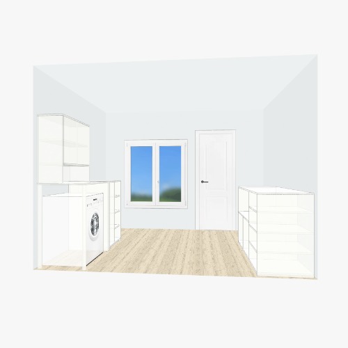 Mueble lavadora Бесплатные 3D-проекты мебели и чертежи от сообщества Flatma