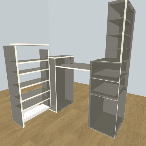 Mueble Manicura 1 Бесплатные 3D-проекты мебели и чертежи от сообщества Flatma