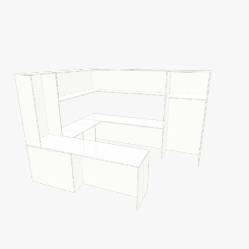 Mueble para Cocina Бесплатные 3D-проекты мебели и чертежи от сообщества Flatma
