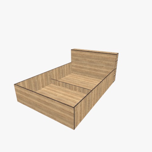 my Бесплатные 3D-проекты мебели и чертежи от сообщества Flatma