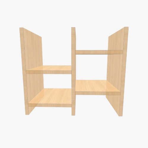 настольная полка Бесплатные 3D-проекты мебели и чертежи от сообщества Flatma
