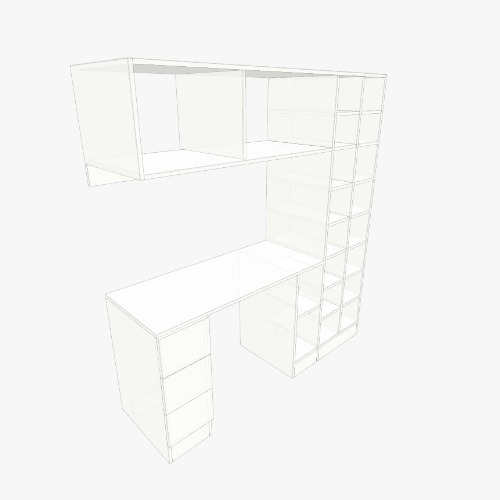 Oliver Бесплатные 3D-проекты мебели и чертежи от сообщества Flatma