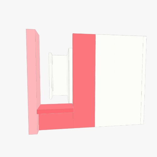 Opção 1 da Bancada Бесплатные 3D-проекты мебели и чертежи от сообщества Flatma