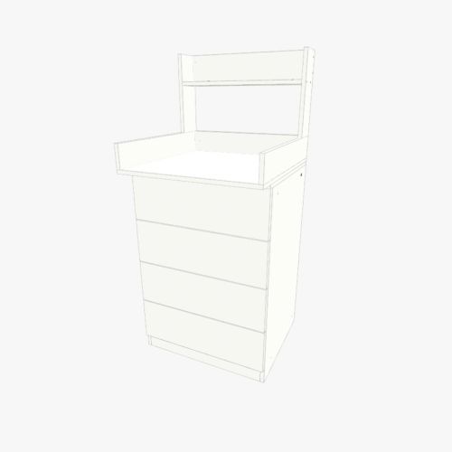 Пеленальный комод Бесплатные 3D-проекты мебели и чертежи от сообщества Flatma