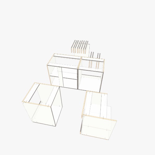 ПЕРВЫЙ Бесплатные 3D-проекты мебели и чертежи от сообщества Flatma