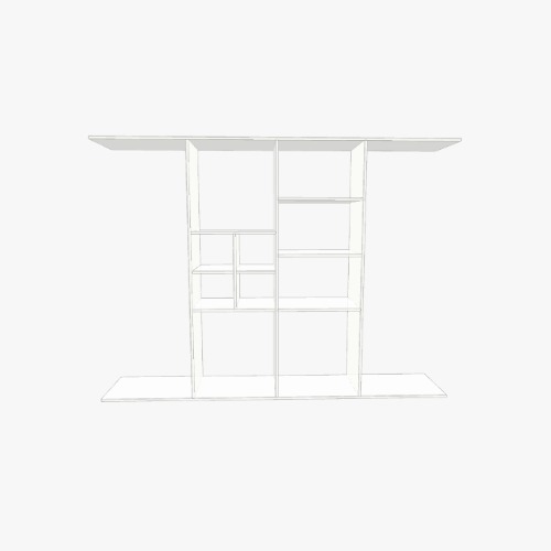 Placard Pablo Бесплатные 3D-проекты мебели и чертежи от сообщества Flatma
