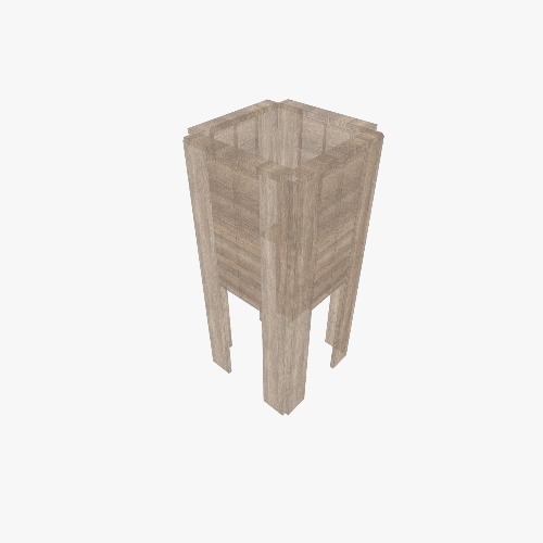Planter Бесплатные 3D-проекты мебели и чертежи от сообщества Flatma