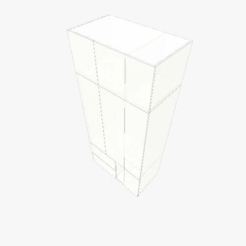 Прихожая Бесплатные 3D-проекты мебели и чертежи от сообщества Flatma