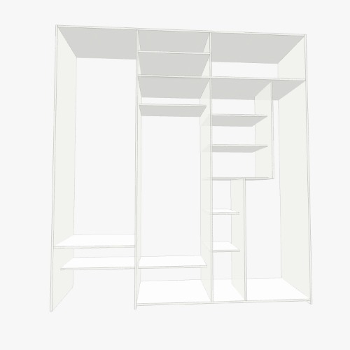 Прихожая Бесплатные 3D-проекты мебели и чертежи от сообщества Flatma
