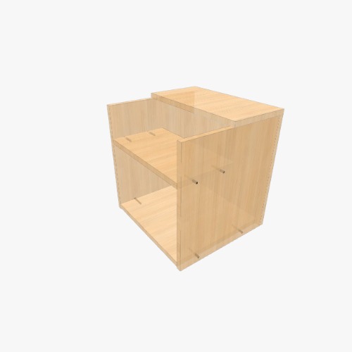Прикроватная тумба №2 Бесплатные 3D-проекты мебели и чертежи от сообщества Flatma