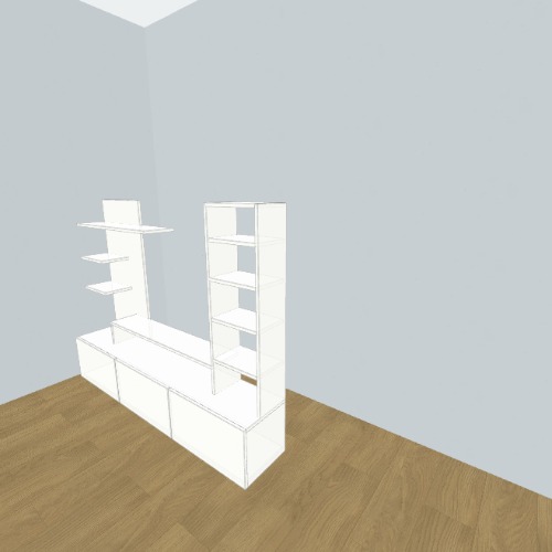 Rack Бесплатные 3D-проекты мебели и чертежи от сообщества Flatma