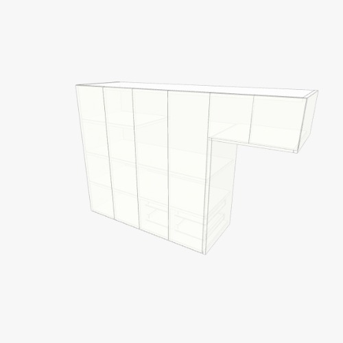 Roupeiro quarto Dize/Rafinha Бесплатные 3D-проекты мебели и чертежи от сообщества Flatma