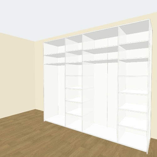 Шафа_Повар Бесплатные 3D-проекты мебели и чертежи от сообщества Flatma