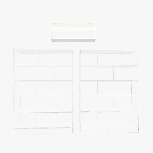 shelf Бесплатные 3D-проекты мебели и чертежи от сообщества Flatma