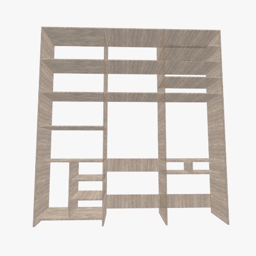 Shelf with table