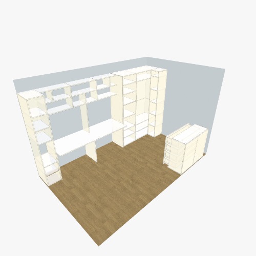 шкаф Бесплатные 3D-проекты мебели и чертежи от сообщества Flatma