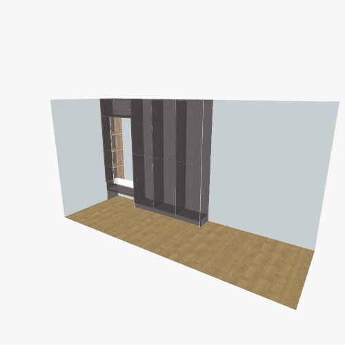 Шкаф Бесплатные 3D-проекты мебели и чертежи от сообщества Flatma