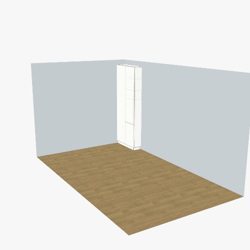 Шкаф для коридора Бесплатные 3D-проекты мебели и чертежи от сообщества Flatma