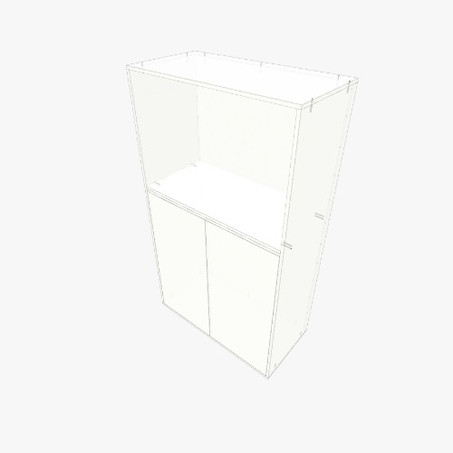Шкаф для винила Бесплатные 3D-проекты мебели и чертежи от сообщества Flatma
