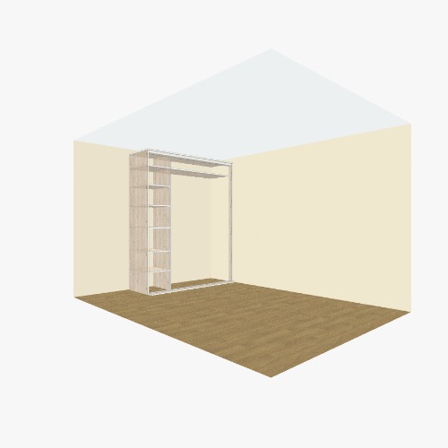 шкаф купе Бесплатные 3D-проекты мебели и чертежи от сообщества Flatma
