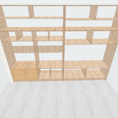 Шкаф платяной Бесплатные 3D-проекты мебели и чертежи от сообщества Flatma