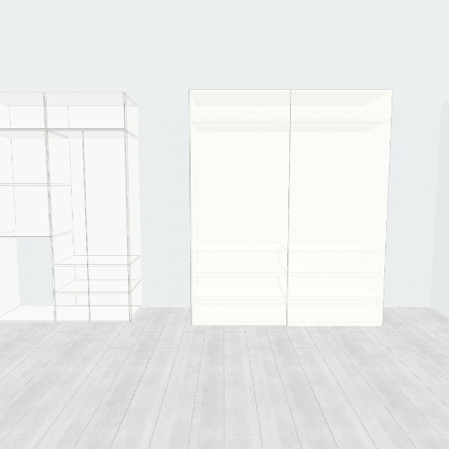 Шкафы Бесплатные 3D-проекты мебели и чертежи от сообщества Flatma