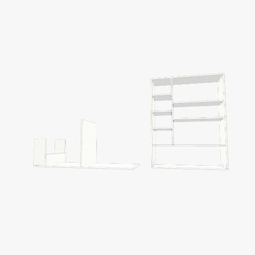 Шкаф в нишу Бесплатные 3D-проекты мебели и чертежи от сообщества Flatma