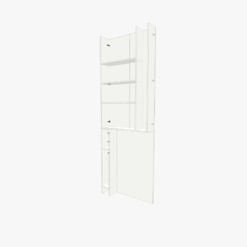Шкаф ванная Бесплатные 3D-проекты мебели и чертежи от сообщества Flatma
