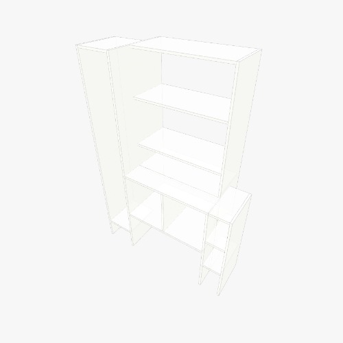 Шкаф1 Бесплатные 3D-проекты мебели и чертежи от сообщества Flatma