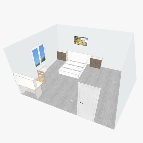 Спальня Бесплатные 3D-проекты мебели и чертежи от сообщества Flatma