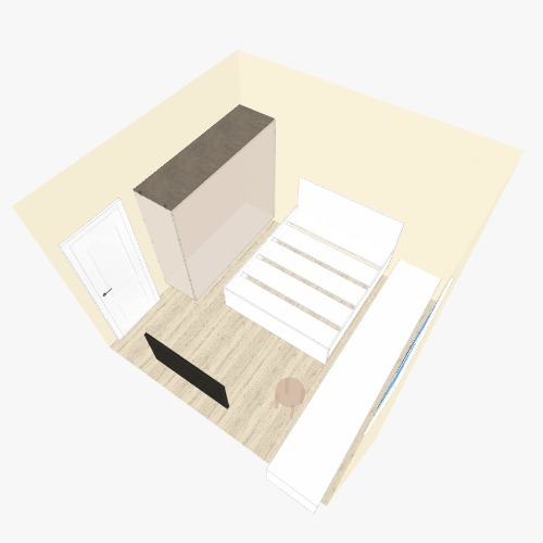 спальня Бесплатные 3D-проекты мебели и чертежи от сообщества Flatma