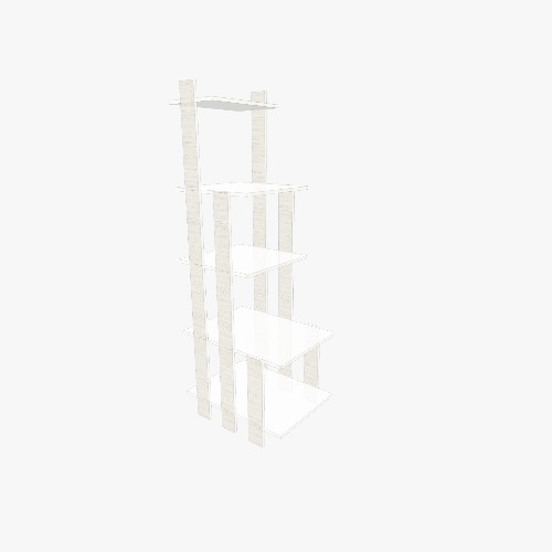 Стеллаж Бесплатные 3D-проекты мебели и чертежи от сообщества Flatma
