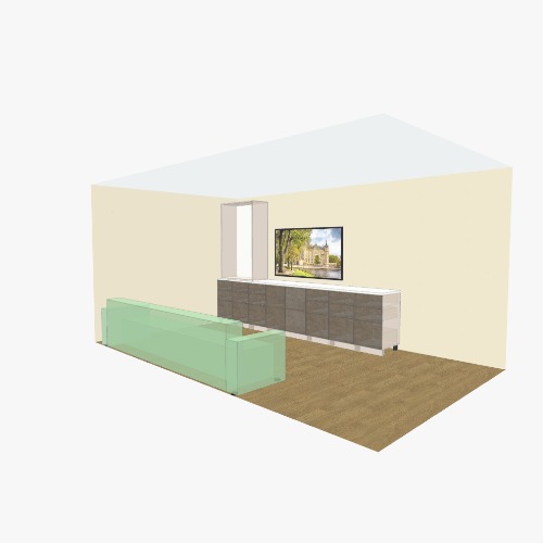 Стенка в гостиную Бесплатные 3D-проекты мебели и чертежи от сообщества Flatma