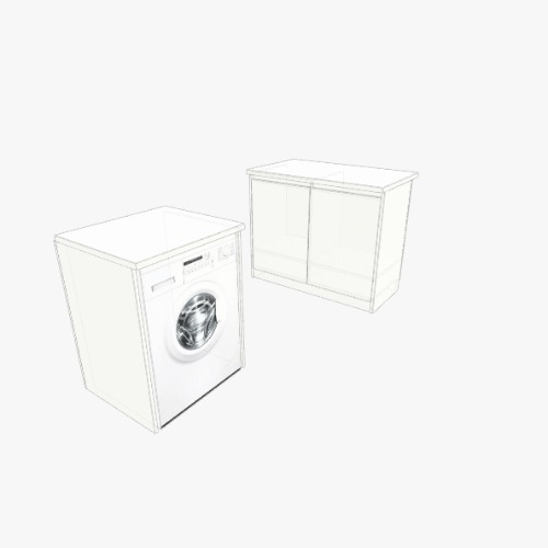 доп. столик под врезную раковину для мебели оливия 6 Бесплатные 3D-проекты мебели и чертежи от сообщества Flatma