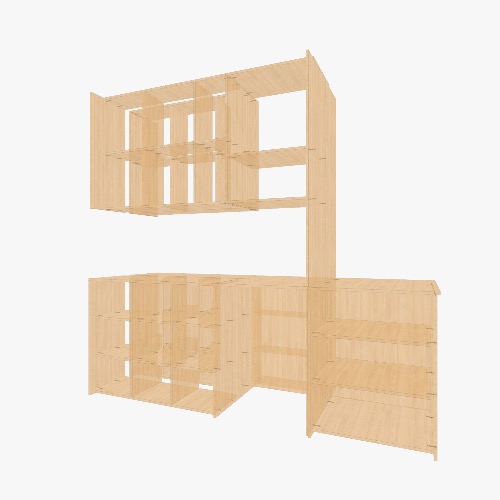 Terranova Бесплатные 3D-проекты мебели и чертежи от сообщества Flatma