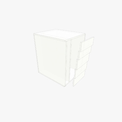 Cajonera Бесплатные 3D-проекты мебели и чертежи от сообщества Flatma