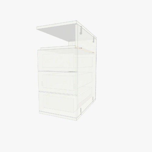 Тумба 0109-3 Бесплатные 3D-проекты мебели и чертежи от сообщества Flatma