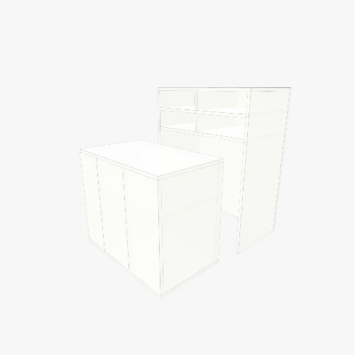 Тумба на балкон Бесплатные 3D-проекты мебели и чертежи от сообщества Flatma