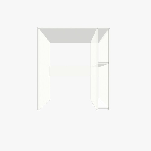 тумба со столешницей под стиральную машину Бесплатные 3D-проекты мебели и чертежи от сообщества Flatma