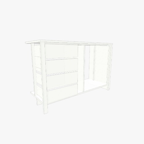 тумбахуюмба Бесплатные 3D-проекты мебели и чертежи от сообщества Flatma