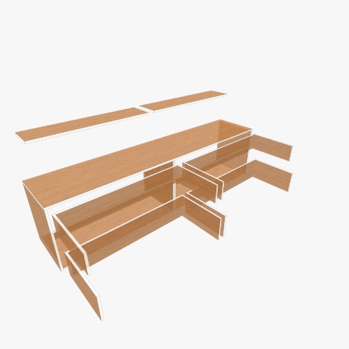 ТВ Тумба Бесплатные 3D-проекты мебели и чертежи от сообщества Flatma
