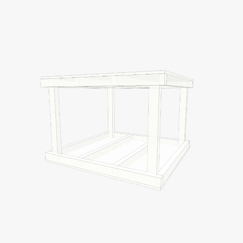 Woodwork bench