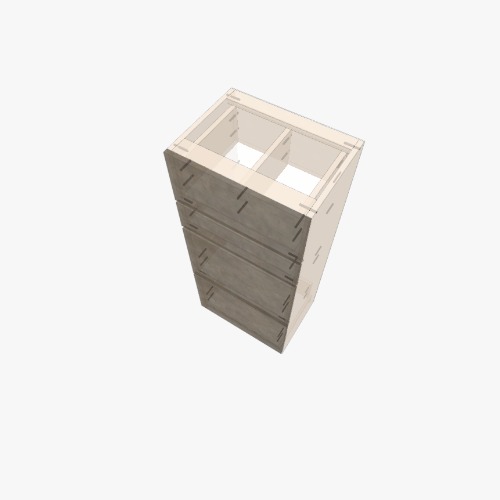 小柜台 Бесплатные 3D-проекты мебели и чертежи от сообщества Flatma