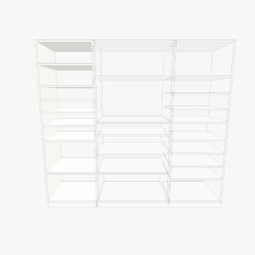 Zabudowa - kuchnia Бесплатные 3D-проекты мебели и чертежи от сообщества Flatma