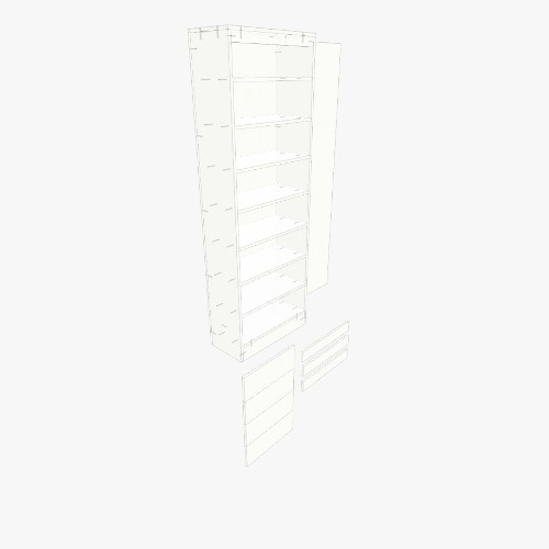 зеркало Бесплатные 3D-проекты мебели и чертежи от сообщества Flatma