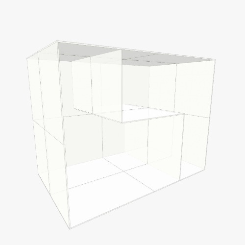 Жилой модуль Бесплатные 3D-проекты мебели и чертежи от сообщества Flatma